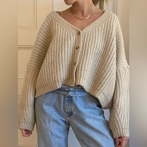 Oak + Fort Knit Cardigan